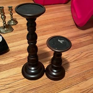 Pottery barn candle sticks